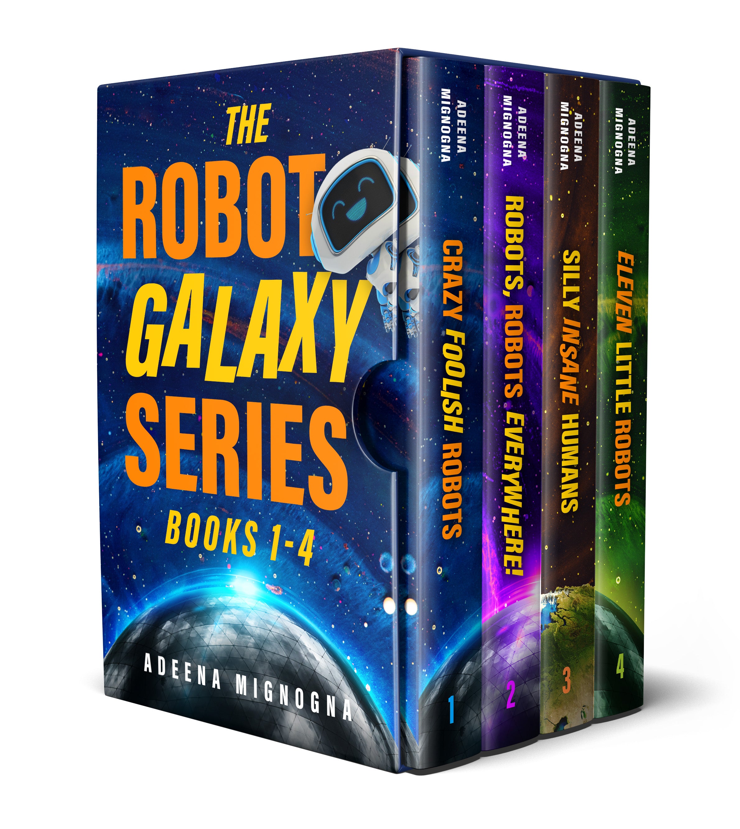 The Robot Galaxy Series, Books 1-4 - eBook – Crazy Robot